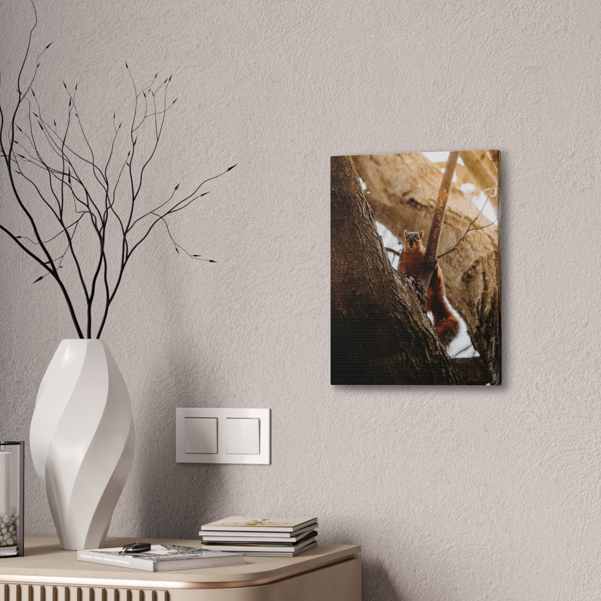 Squirrel Canvas