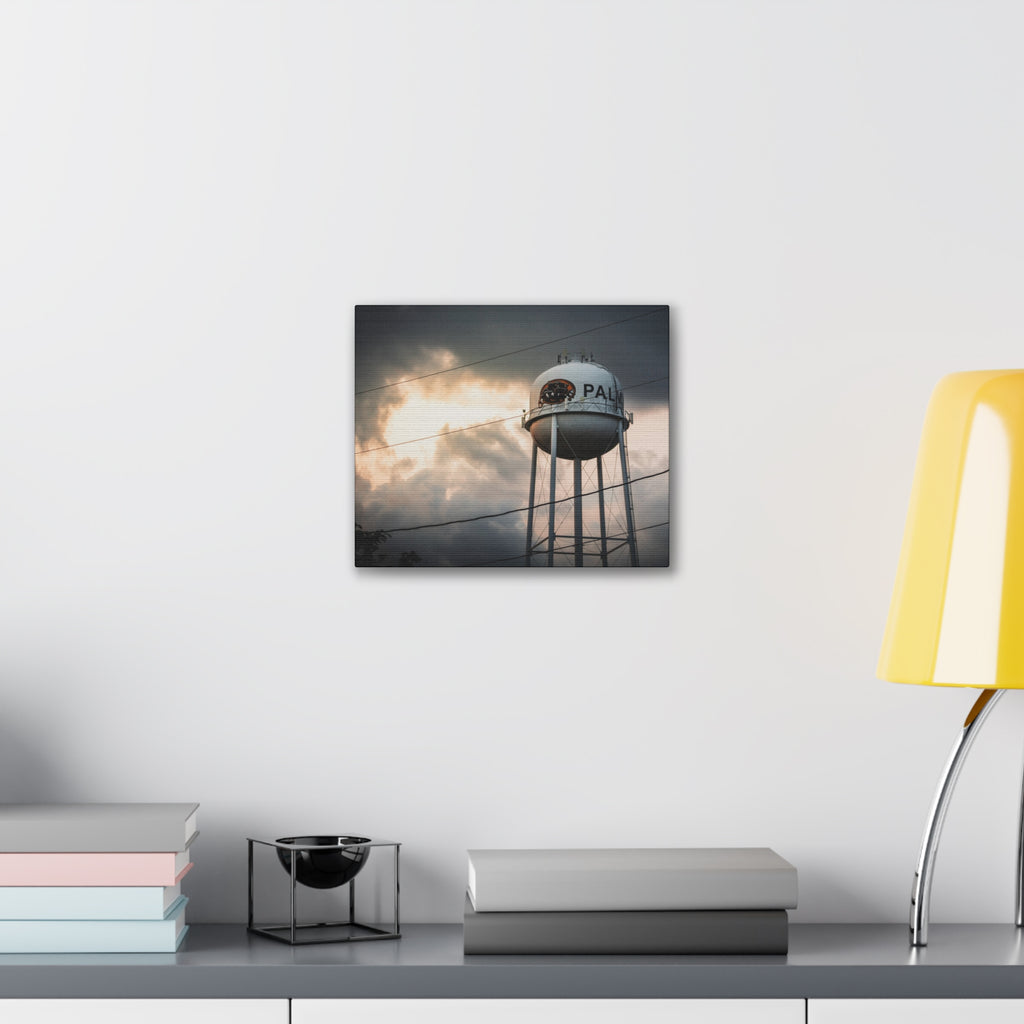 Palmyra Water Tower Canvas Print