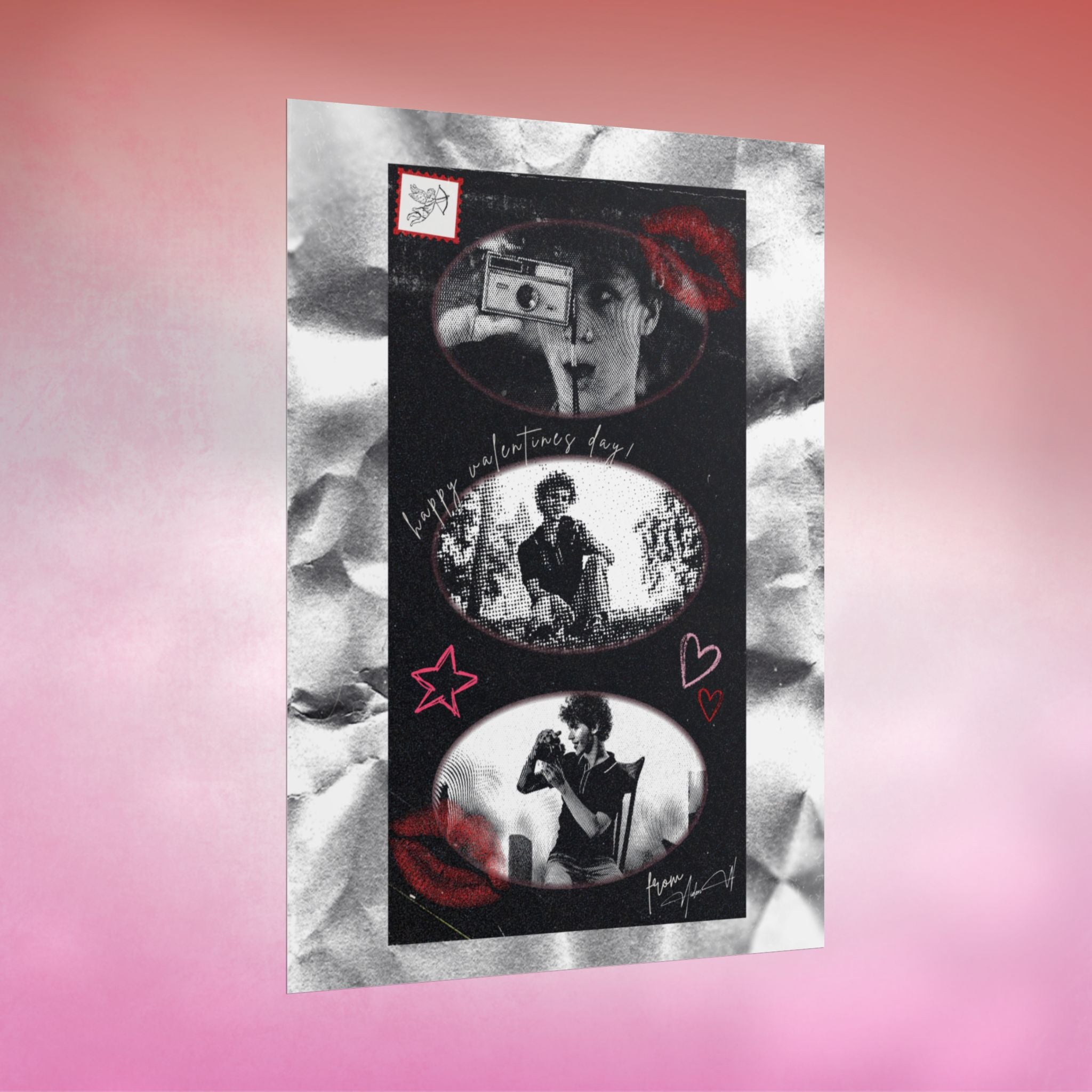 Aiden W Collector’s V-Day Poster - Valentine’s Drop