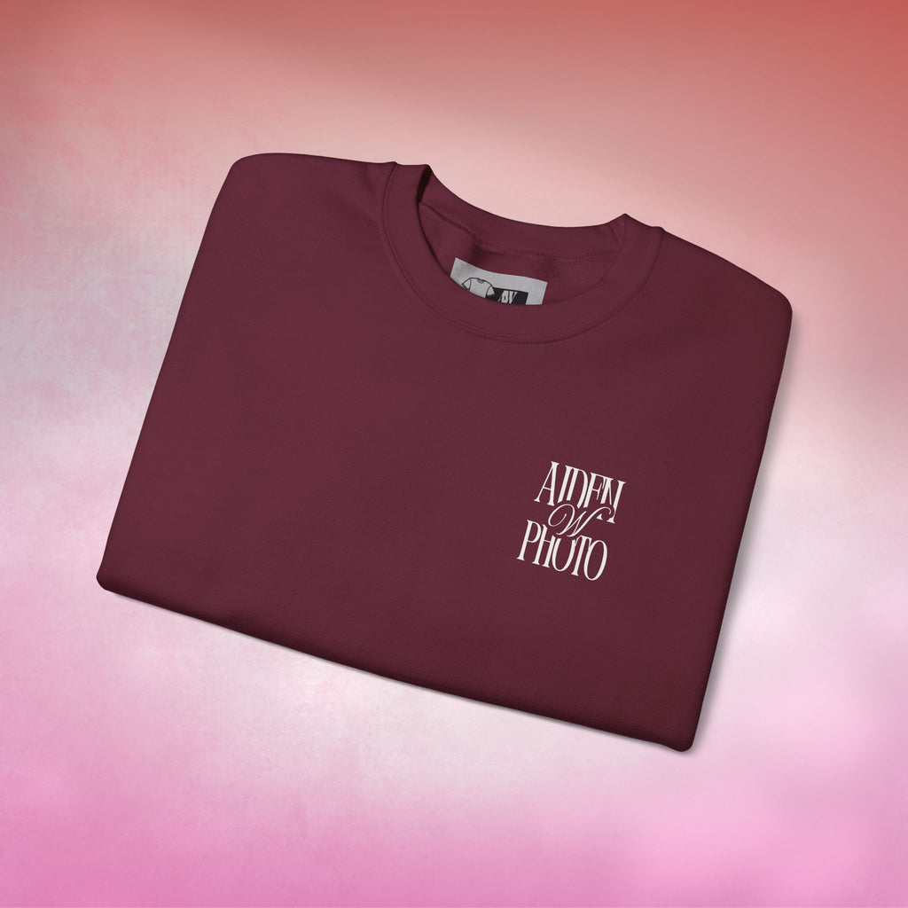 Crewneck Sweatshirt | ‘Aiden W Photo’ Valentine’s Drop – 4 Colors