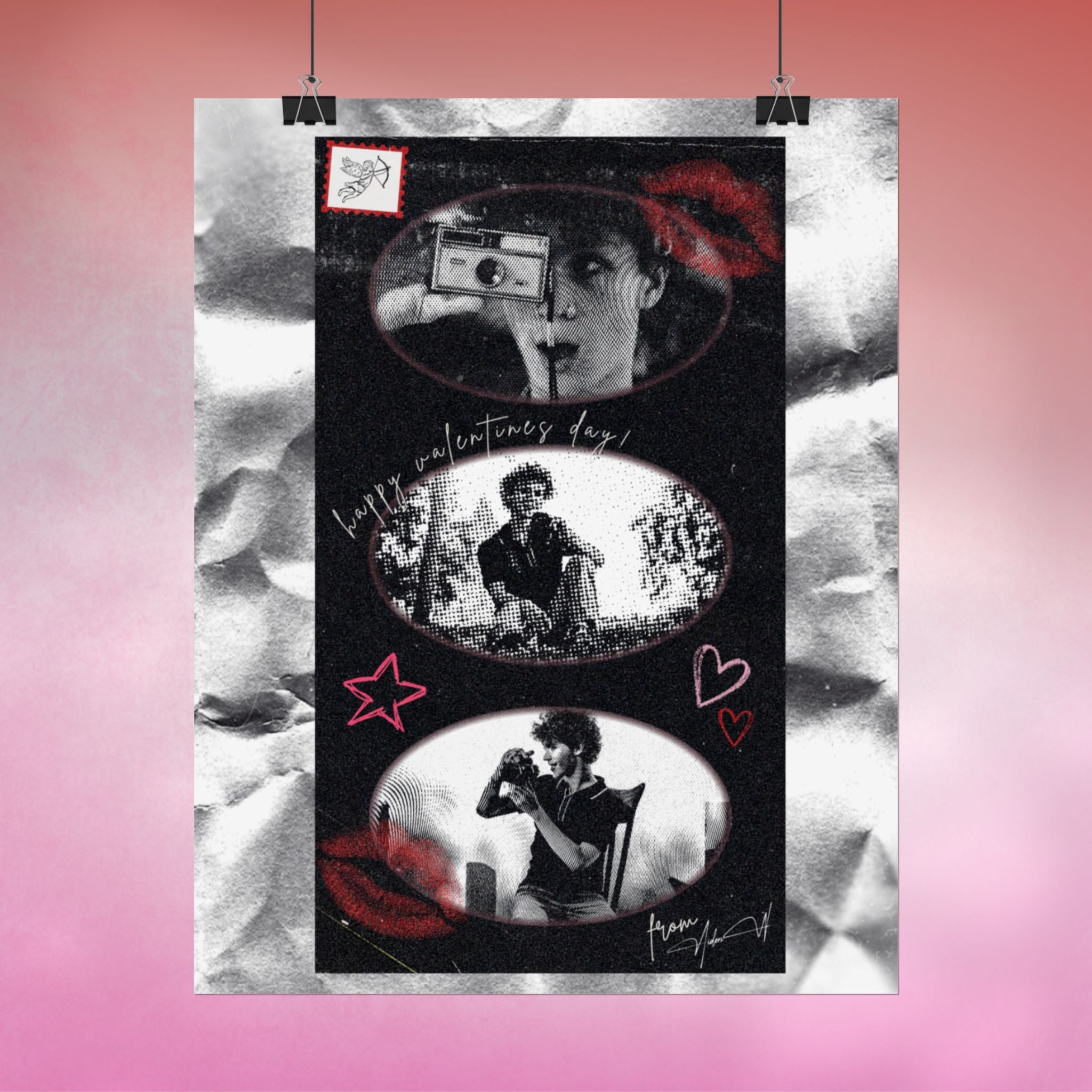 Aiden W Collector’s V-Day Poster - Valentine’s Drop