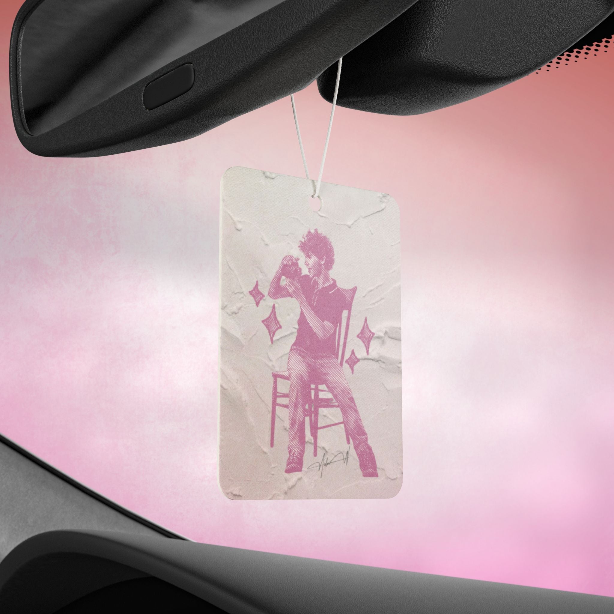 Aiden W Car Freshener | Valentine’s Drop – AW Merch