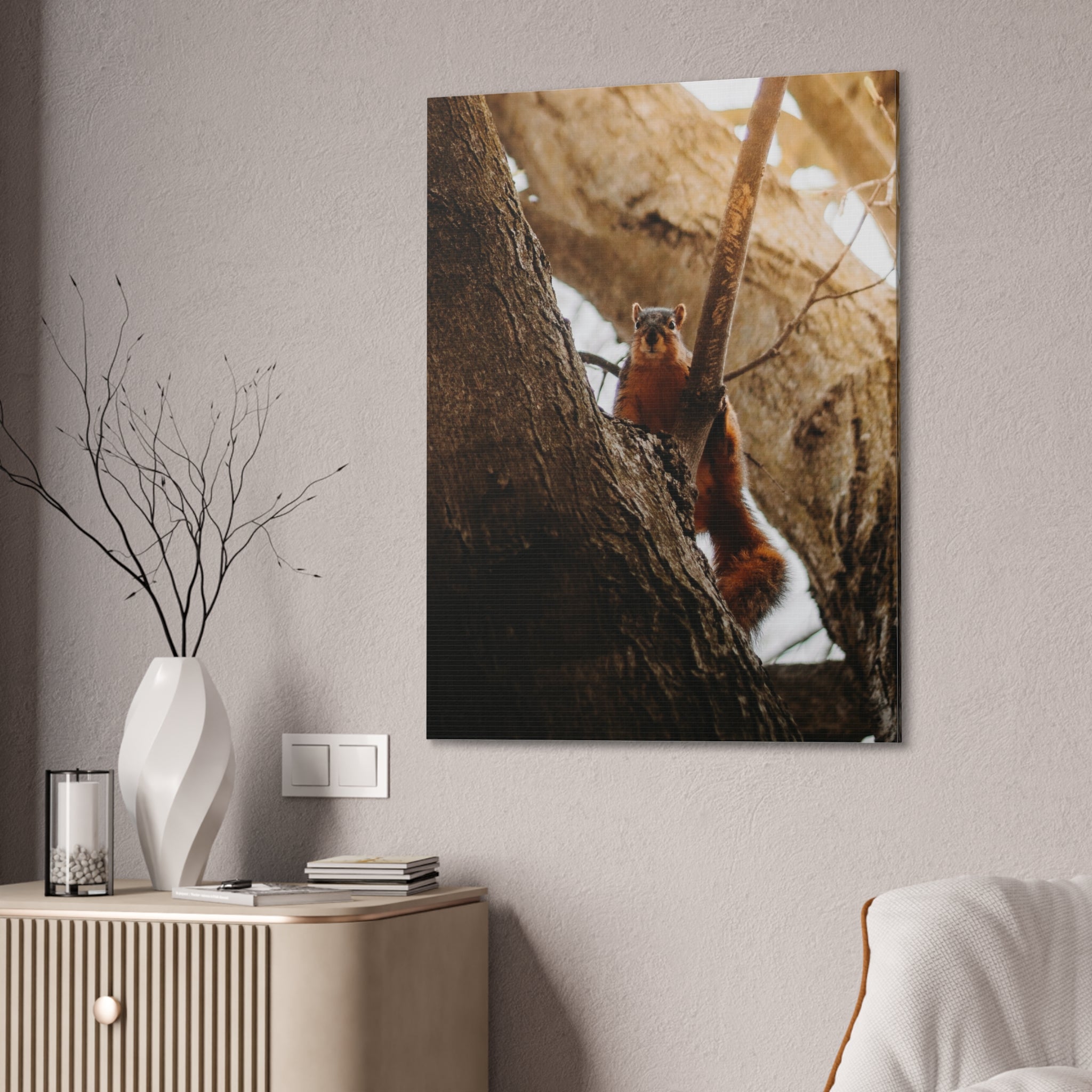 Squirrel Canvas
