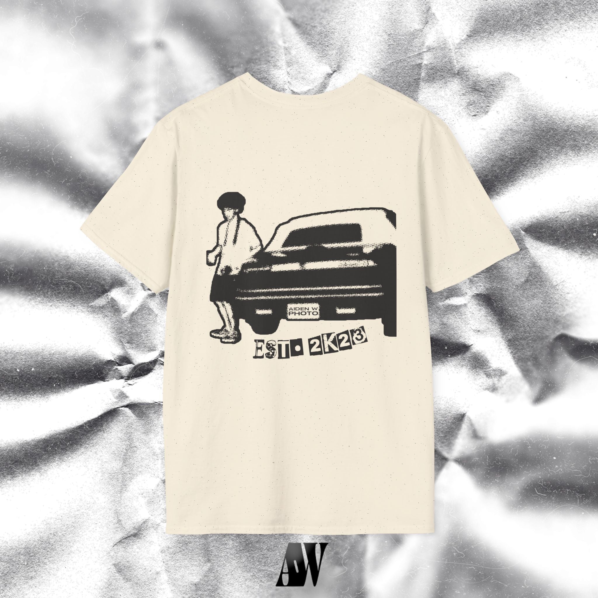 Tee Shirt - Retro Car AW Design