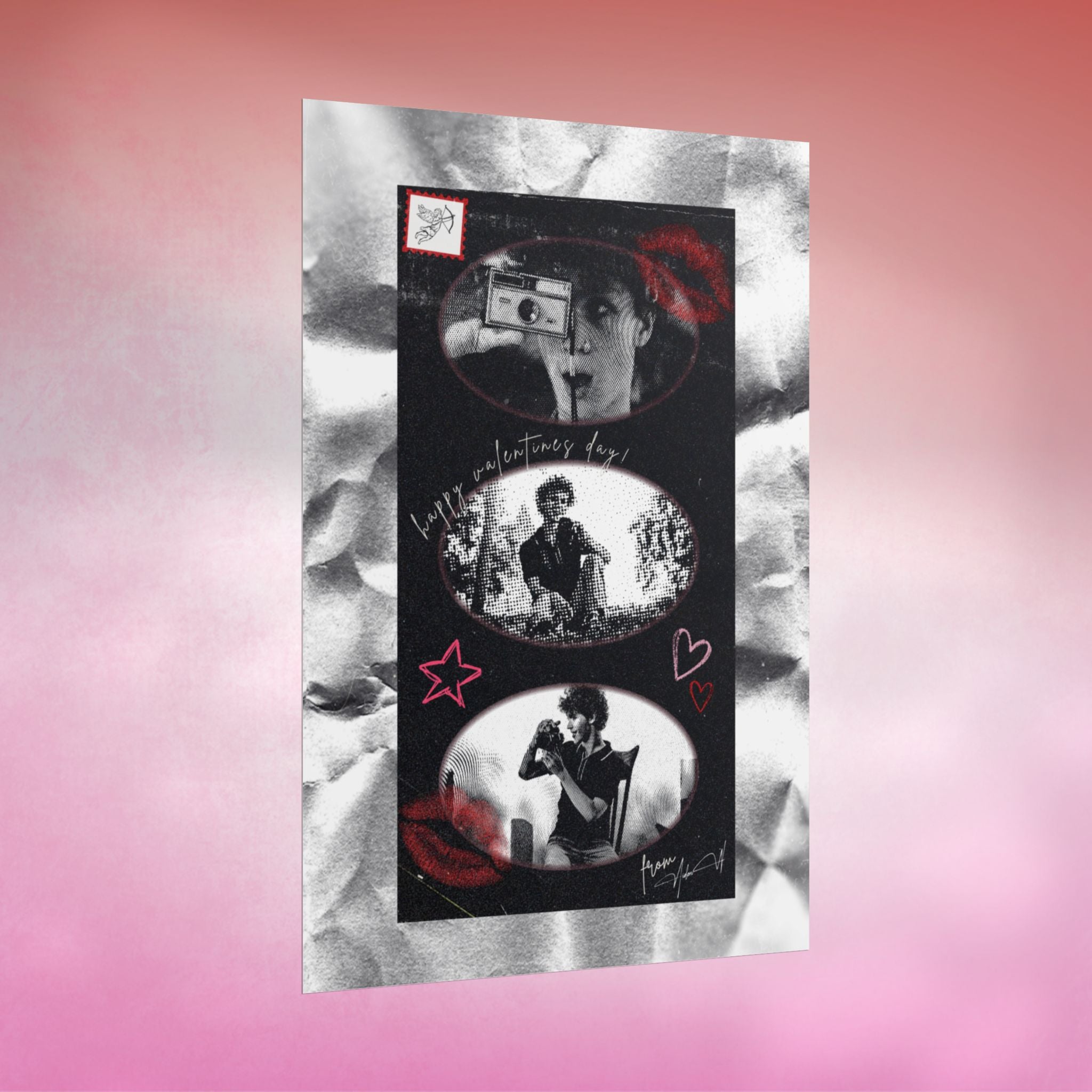 Aiden W Collector’s V-Day Poster - Valentine’s Drop