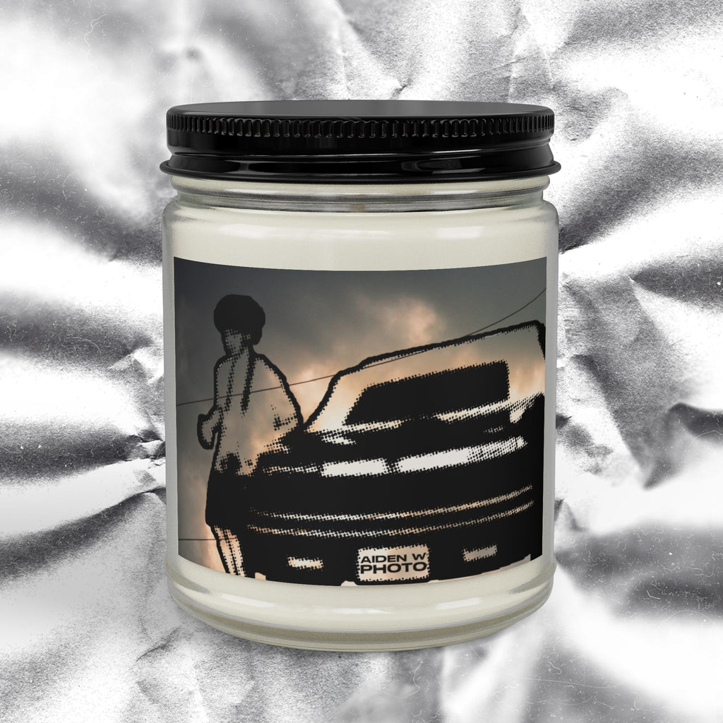 Scented Soy Candle - Retro AW Car Design
