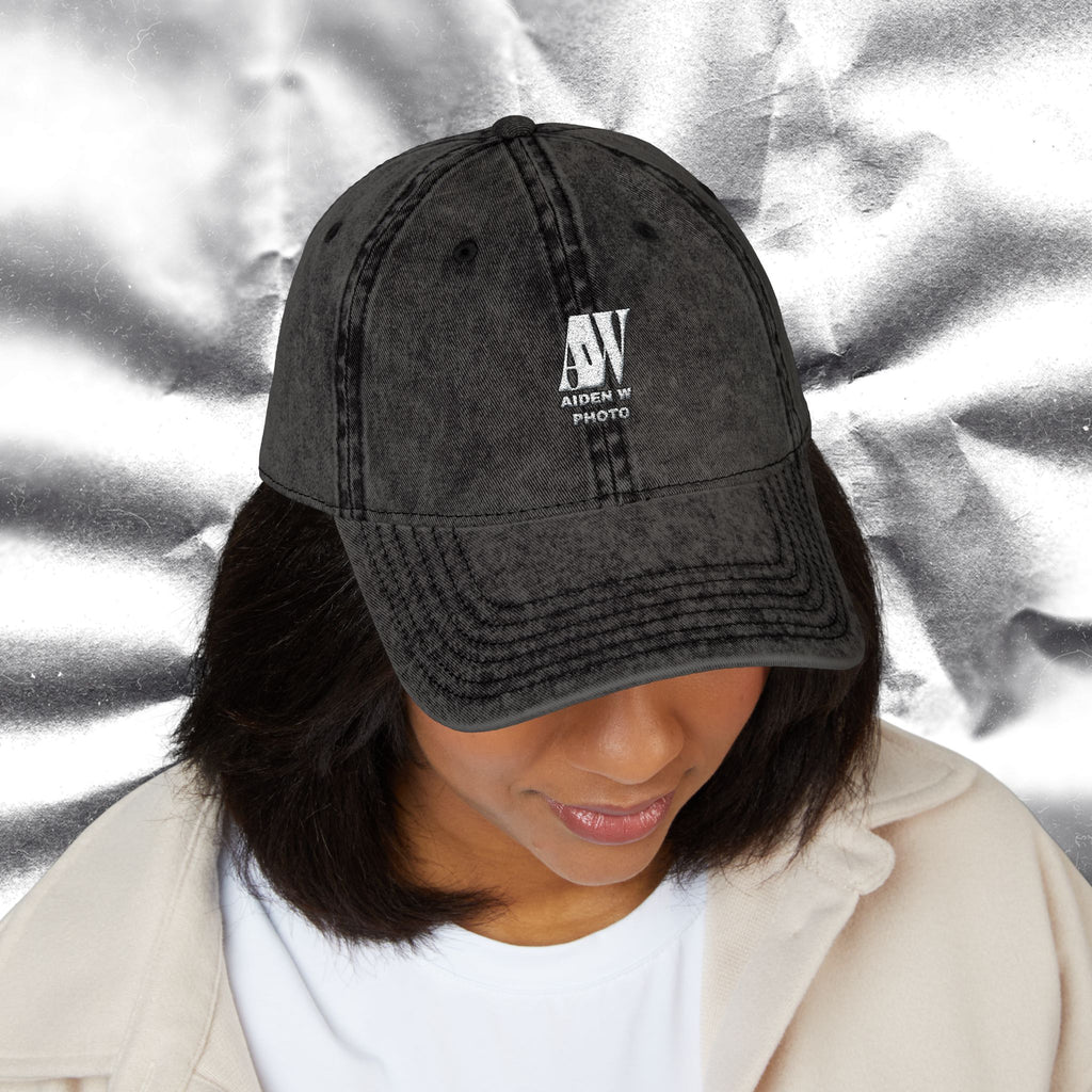 Vintage Embroidered Cap - Aiden W Photo Exclusive