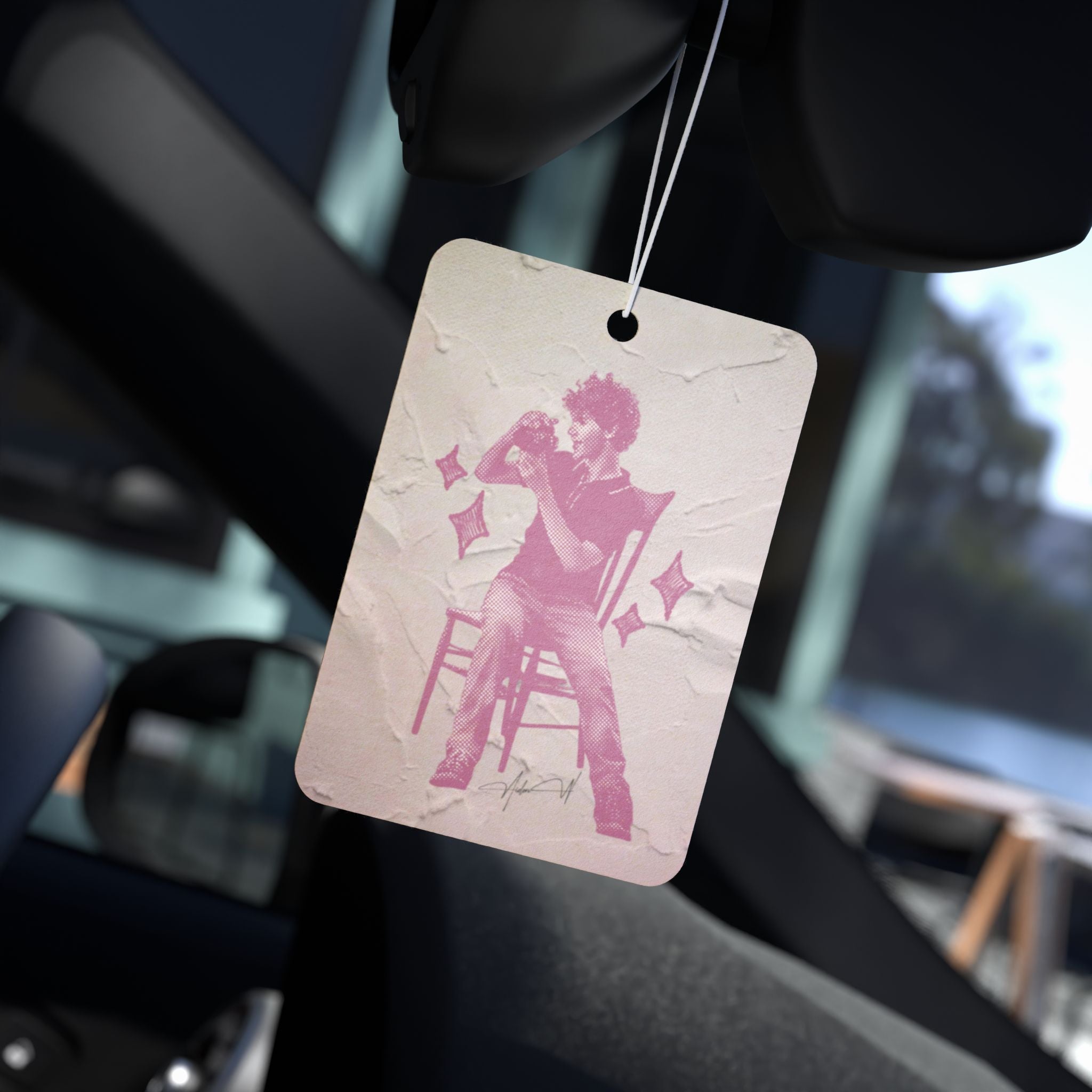 Aiden W Car Freshener | Valentine’s Drop – AW Merch