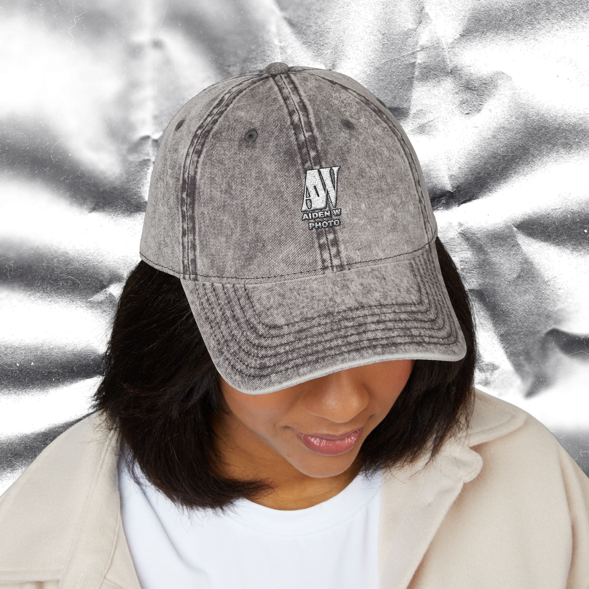 Vintage Embroidered Cap - Aiden W Photo Exclusive