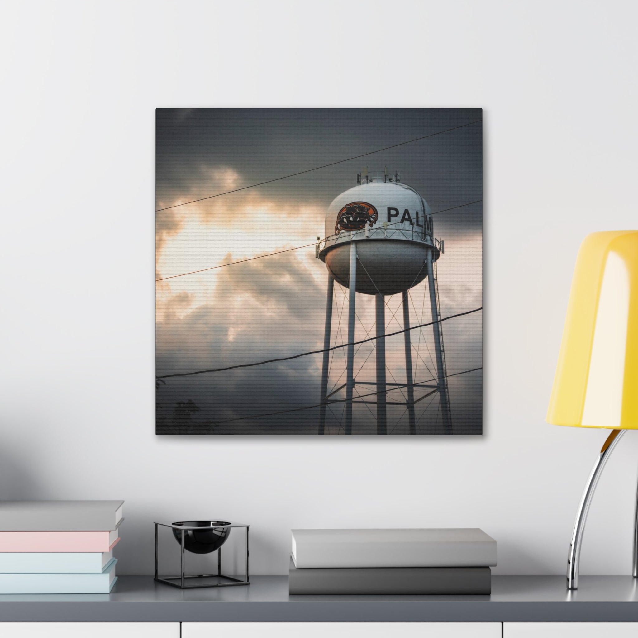 Palmyra Water Tower Canvas Print