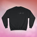 Champion Sweatshirt | ‘Aiden W Photo’ Signature Logo Crewneck – Valentine’s Drop