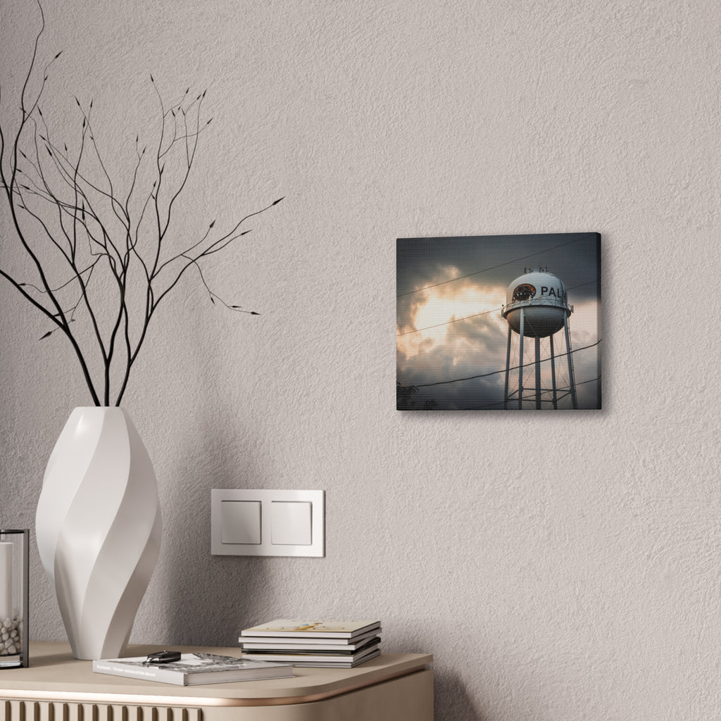 Palmyra Water Tower Canvas Print