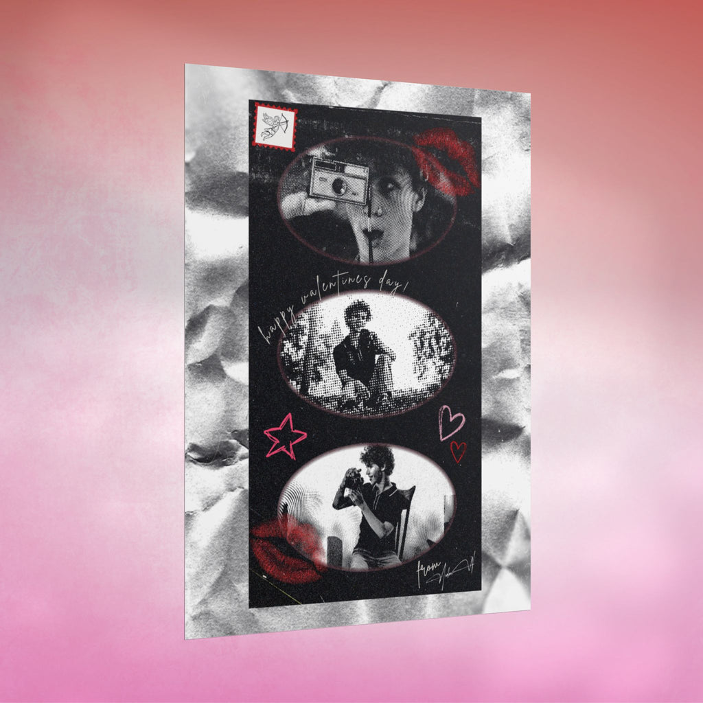 Aiden W Collector’s V-Day Poster - Valentine’s Drop