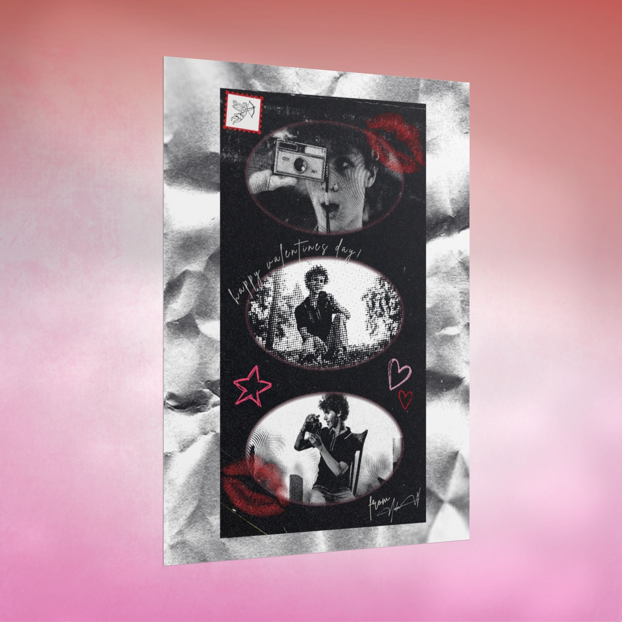 Aiden W Collector’s V-Day Poster - Valentine’s Drop