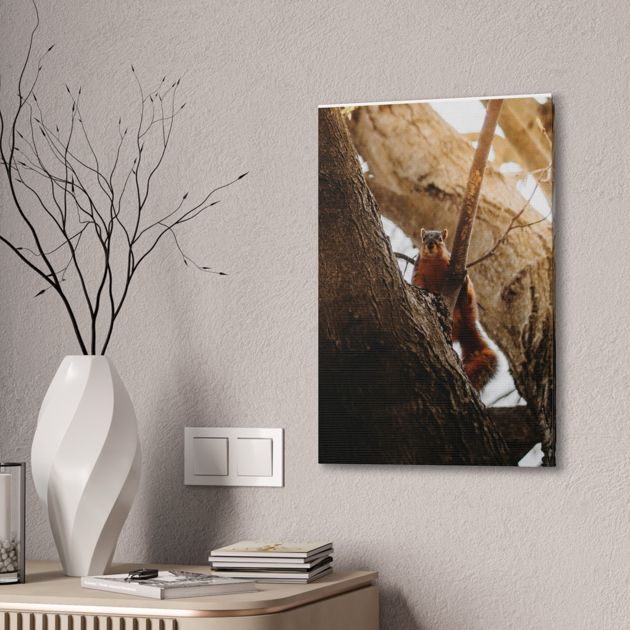 Squirrel Canvas