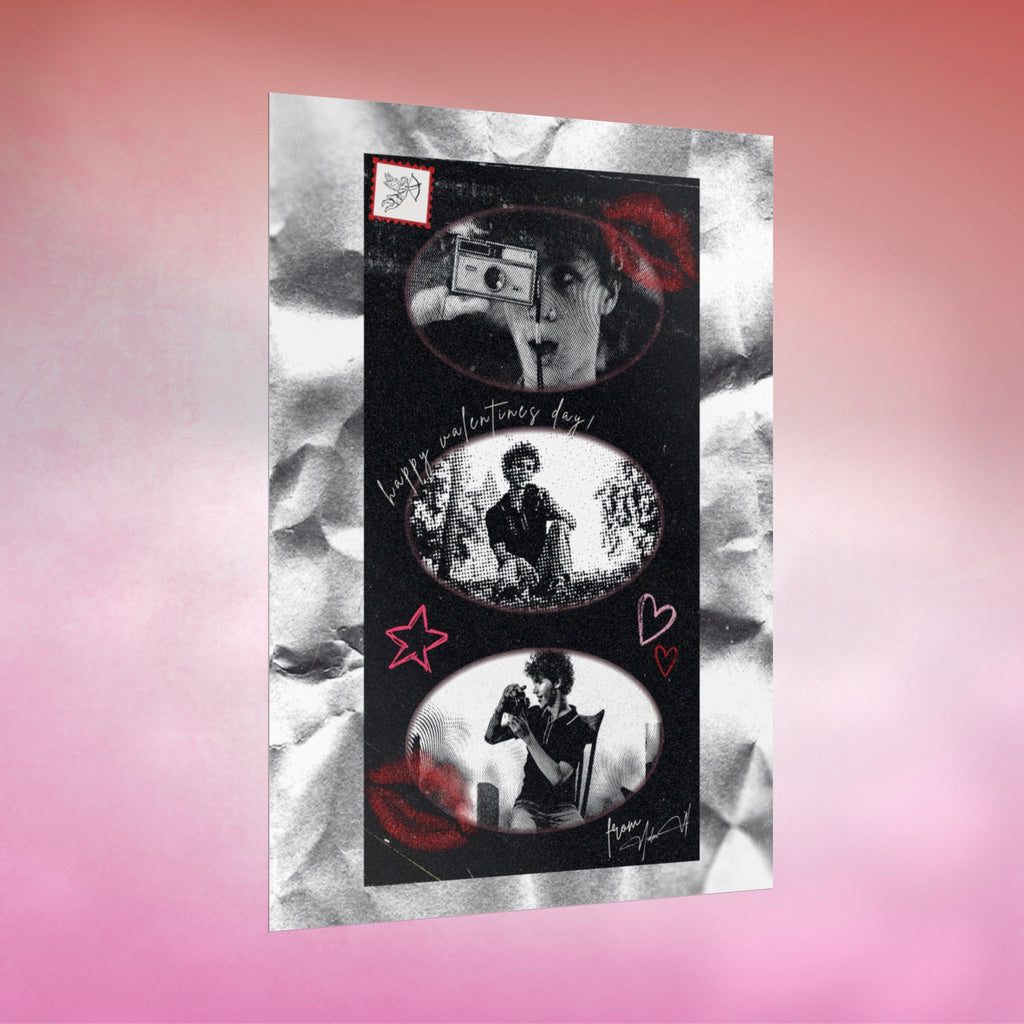 Aiden W Collector’s V-Day Poster - Valentine’s Drop