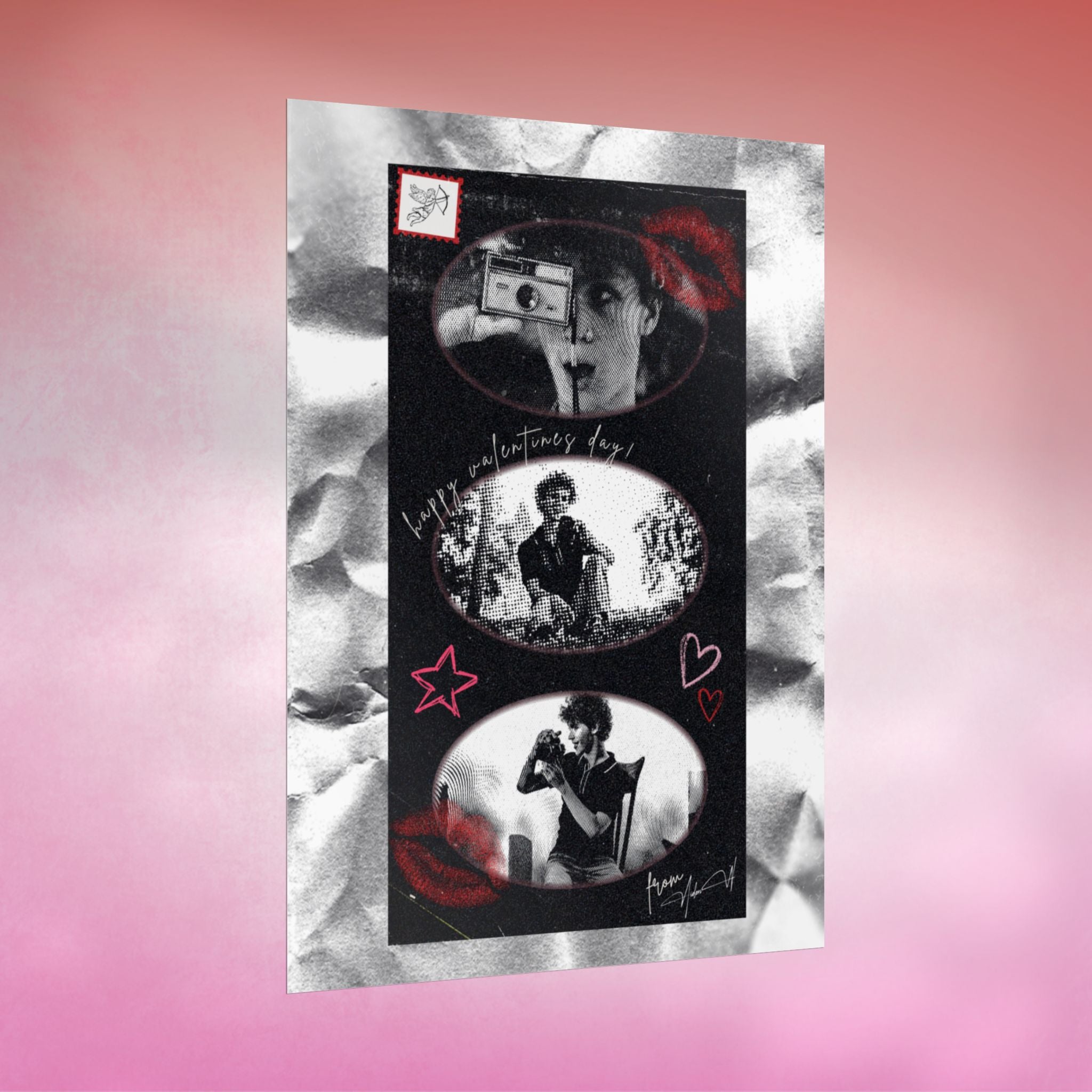 Aiden W Collector’s V-Day Poster - Valentine’s Drop