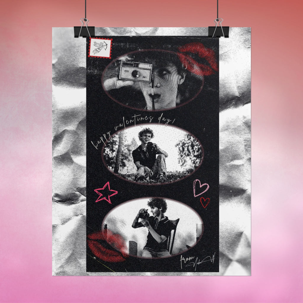 Aiden W Collector’s V-Day Poster - Valentine’s Drop