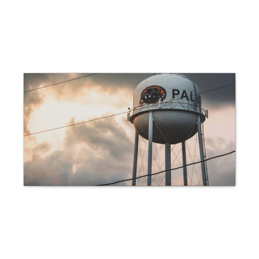 Palmyra Water Tower Canvas Print