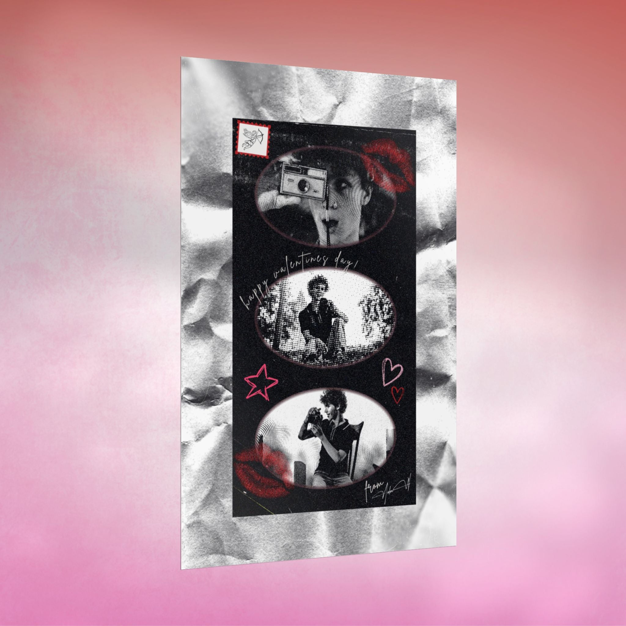 Aiden W Collector’s V-Day Poster - Valentine’s Drop