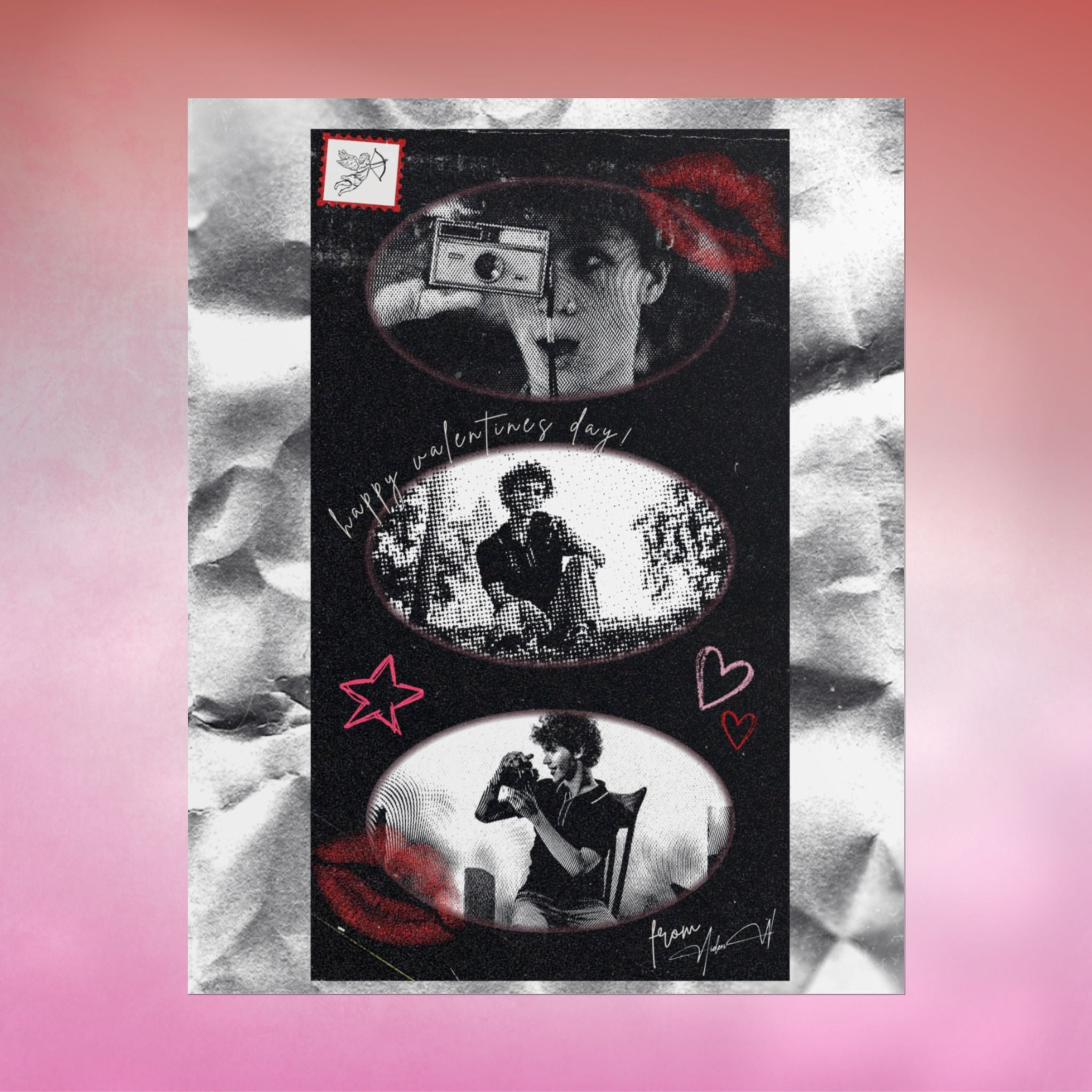 Aiden W Collector’s V-Day Poster - Valentine’s Drop