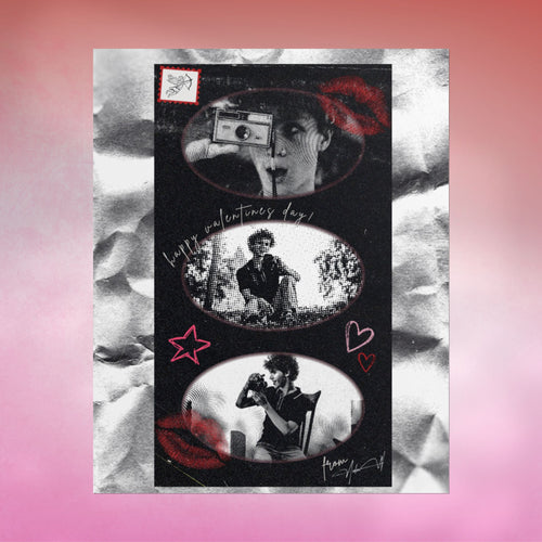 Aiden W Collector’s V-Day Poster - Valentine’s Drop