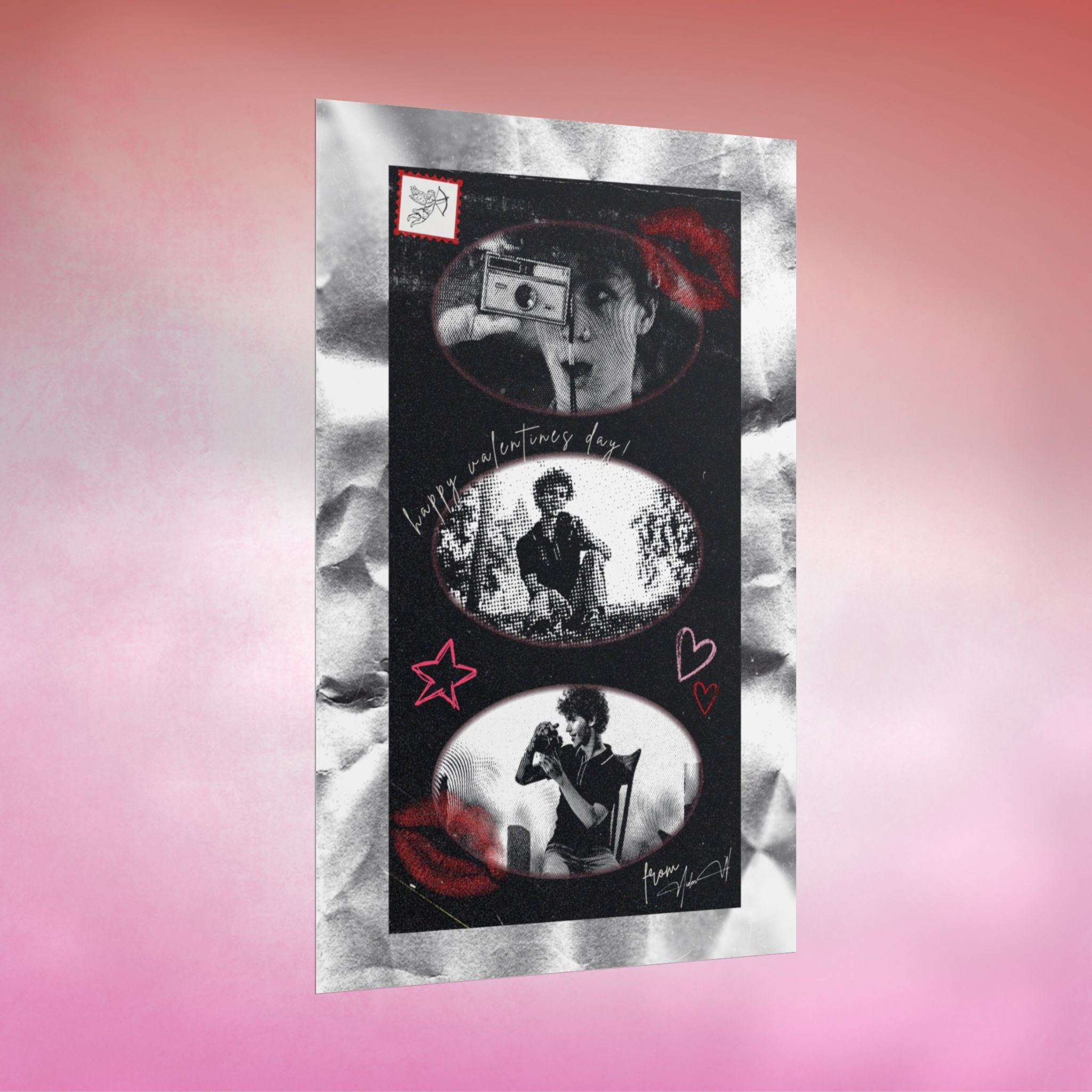 Aiden W Collector’s V-Day Poster - Valentine’s Drop