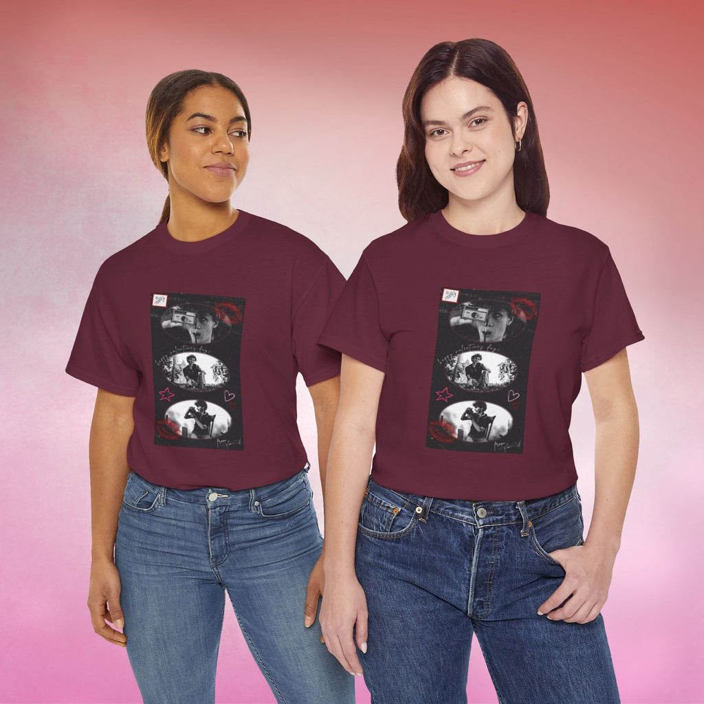 AW Film Strip Graphic Tee - Valentine's Drop