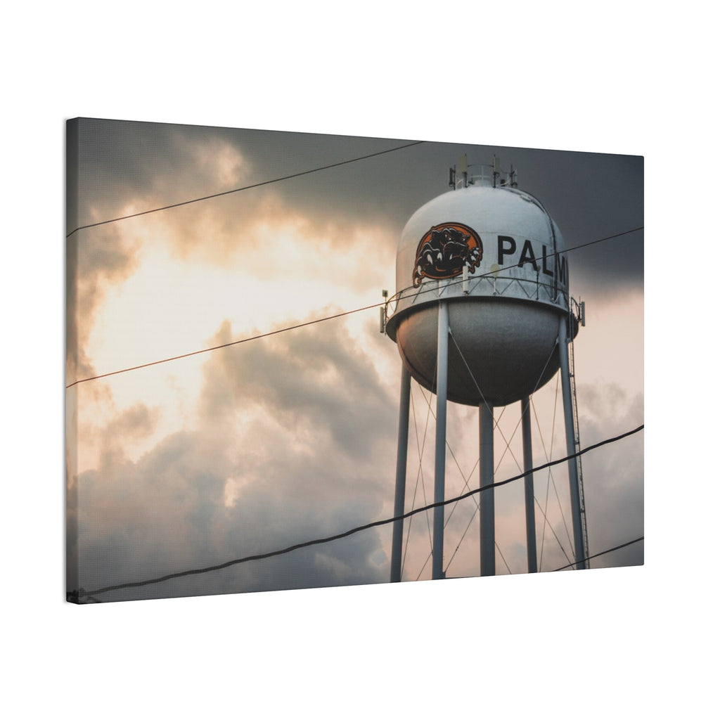 Palmyra Water Tower Canvas Print
