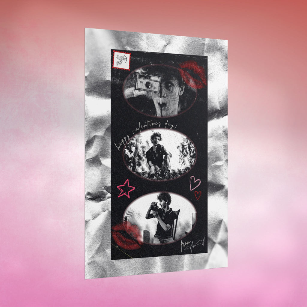 Aiden W Collector’s V-Day Poster - Valentine’s Drop