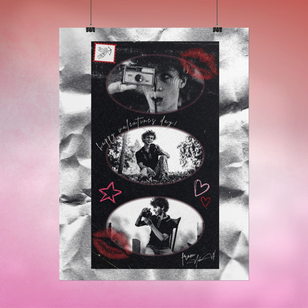 Aiden W Collector’s V-Day Poster - Valentine’s Drop