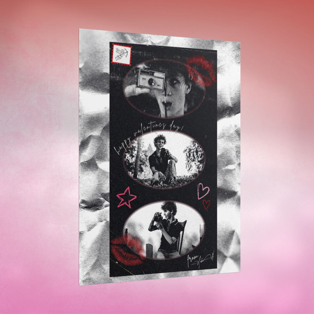 Aiden W Collector’s V-Day Poster - Valentine’s Drop