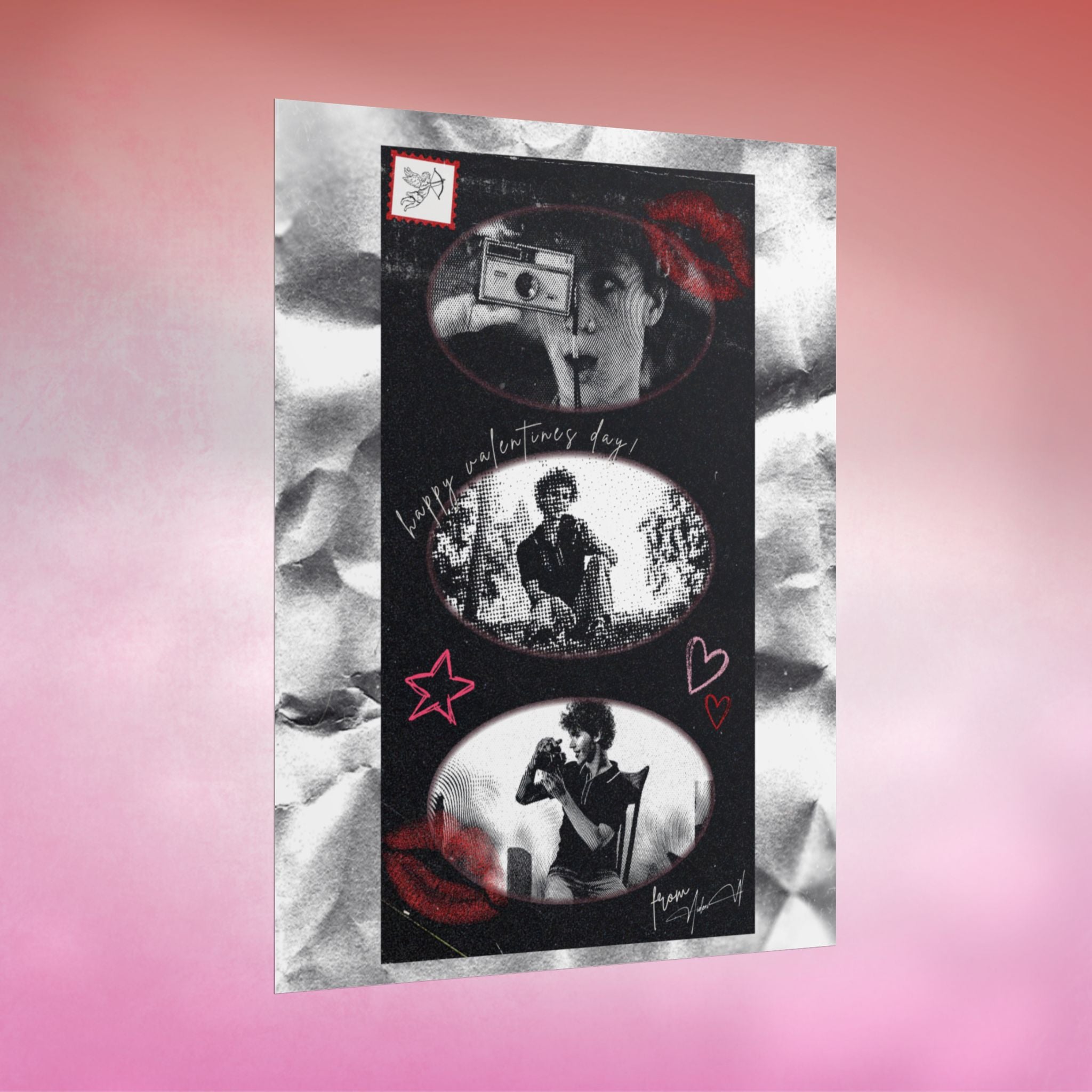 Aiden W Collector’s V-Day Poster - Valentine’s Drop