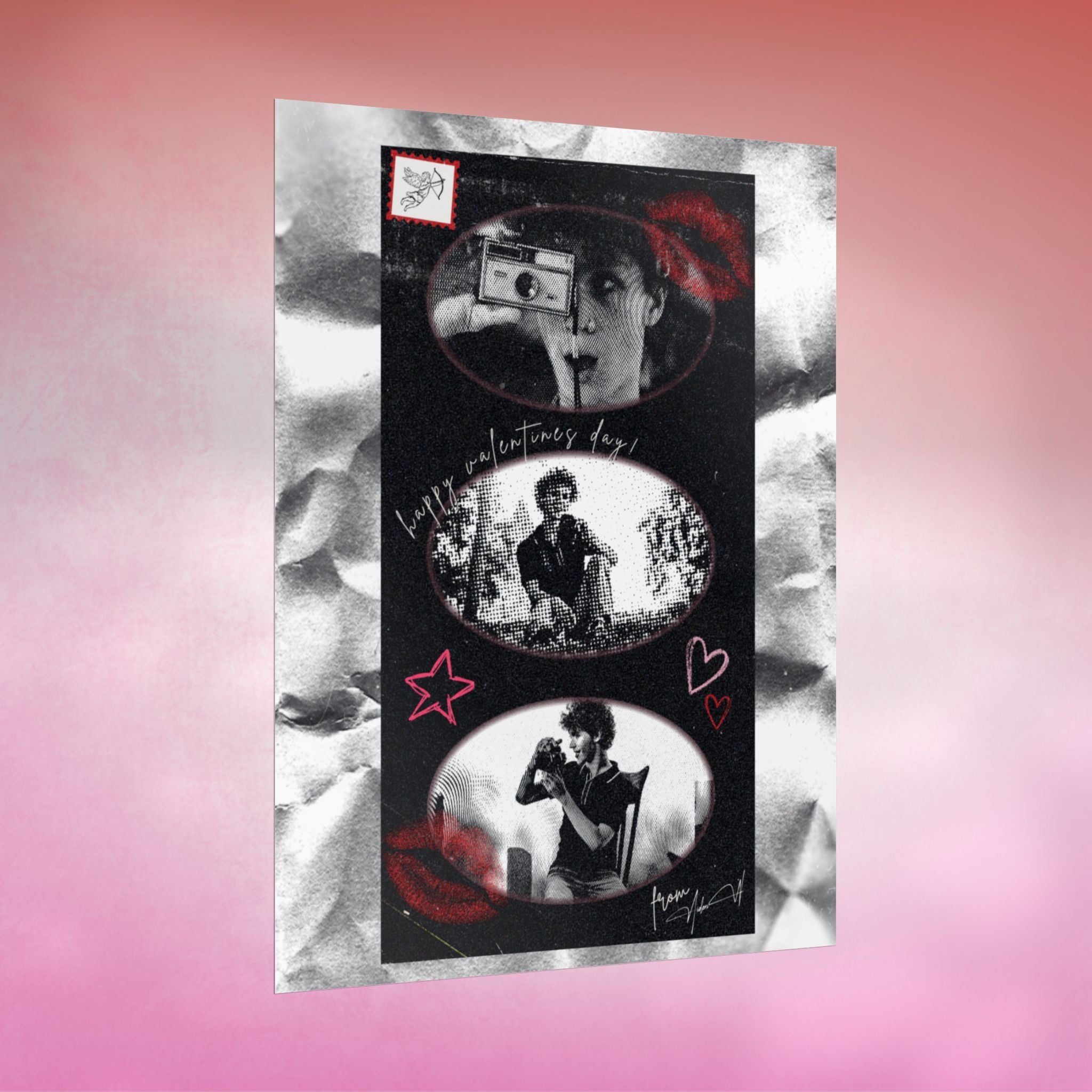 Aiden W Collector’s V-Day Poster - Valentine’s Drop