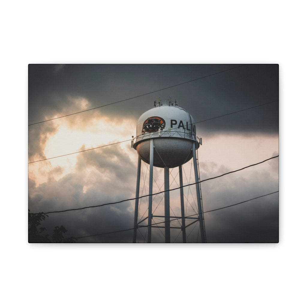 Palmyra Water Tower Canvas Print