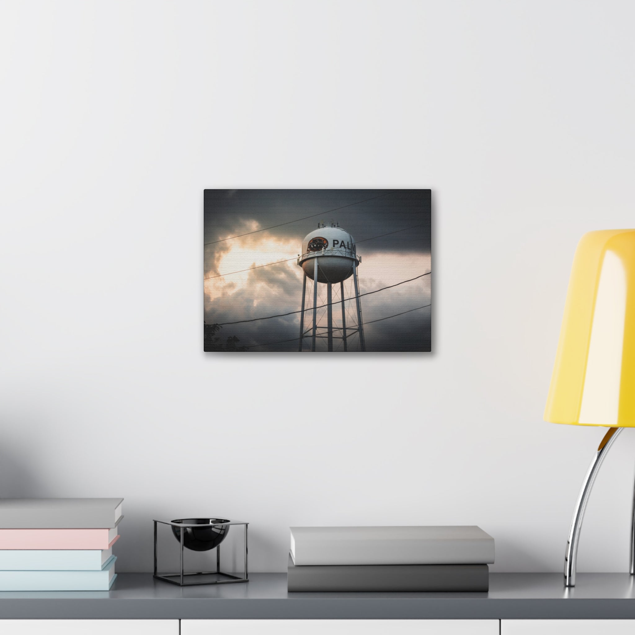 Palmyra Water Tower Canvas Print