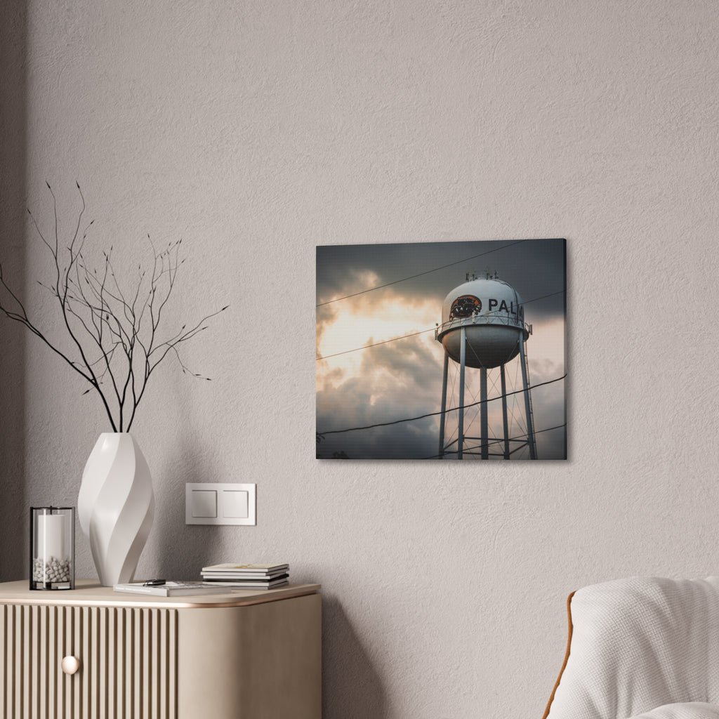 Palmyra Water Tower Canvas Print