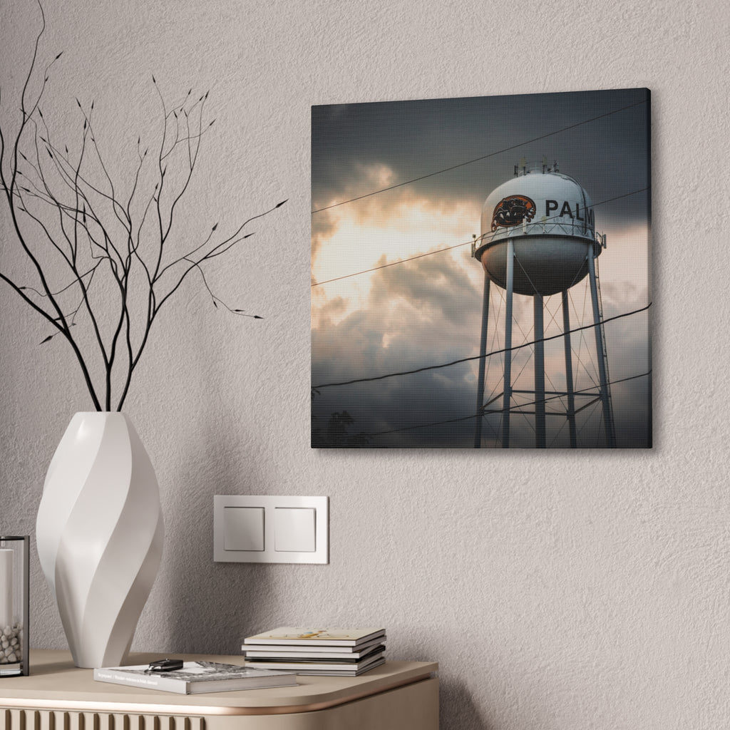 Palmyra Water Tower Canvas Print