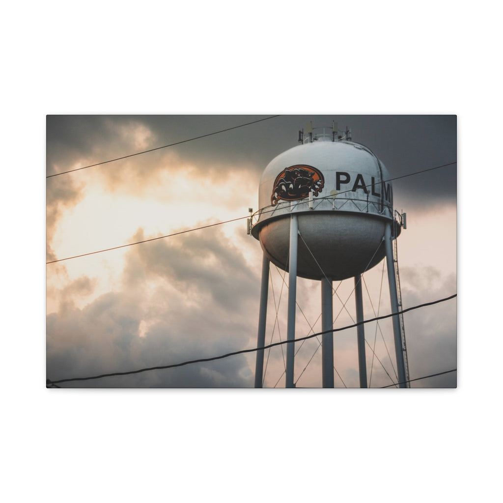 Palmyra Water Tower Canvas Print