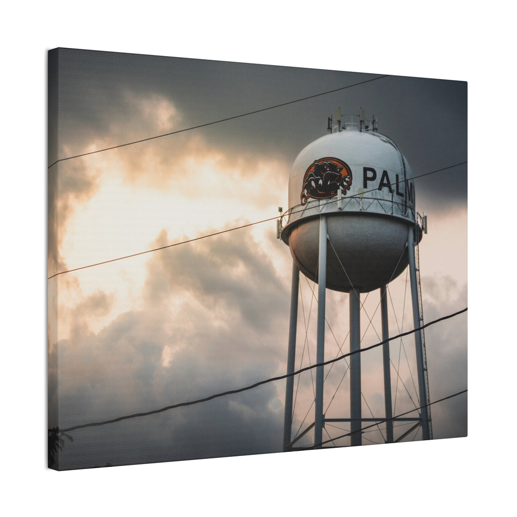 Palmyra Water Tower Canvas Print