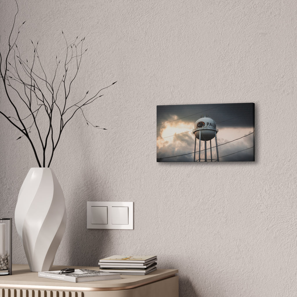 Palmyra Water Tower Canvas Print