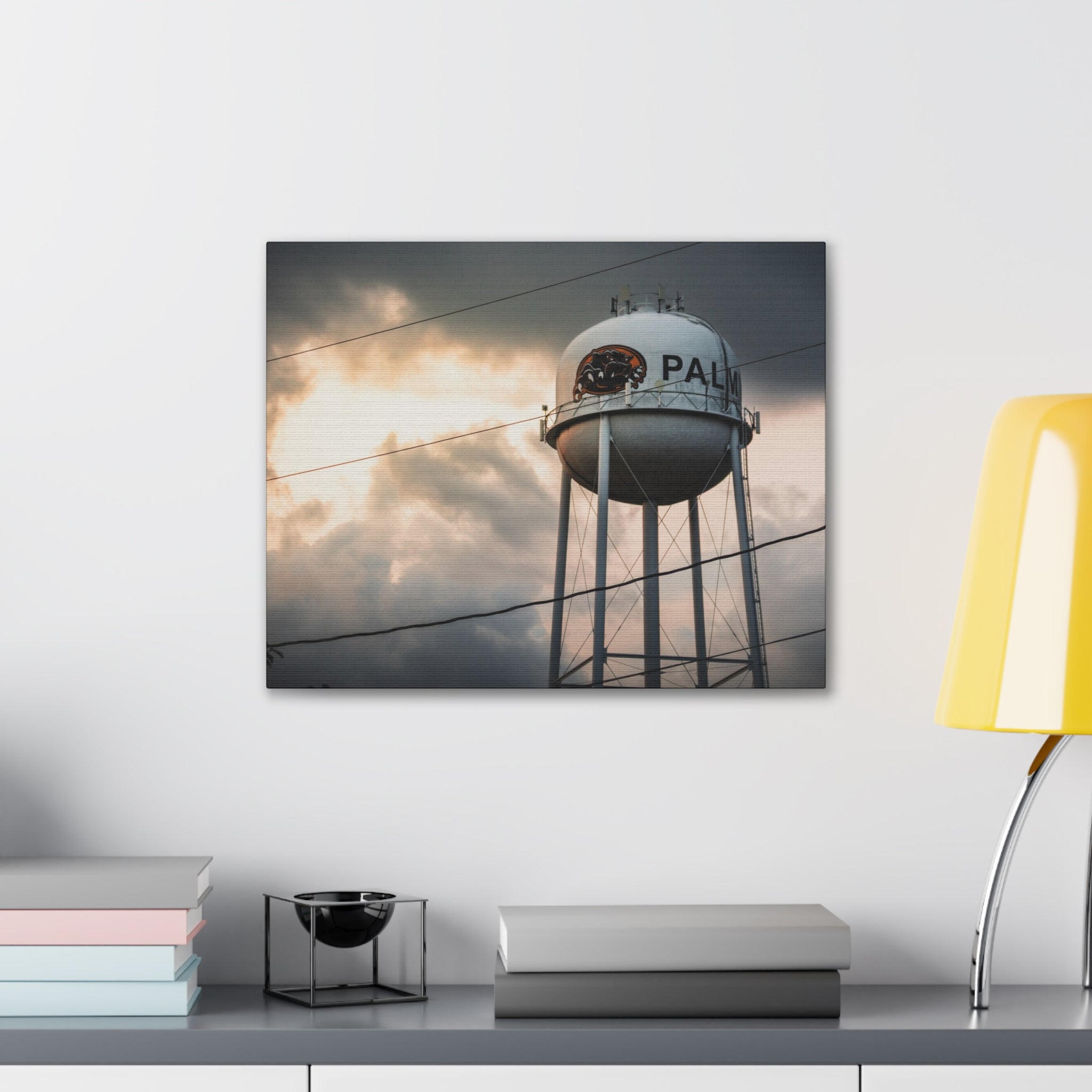 Palmyra Water Tower Canvas Print