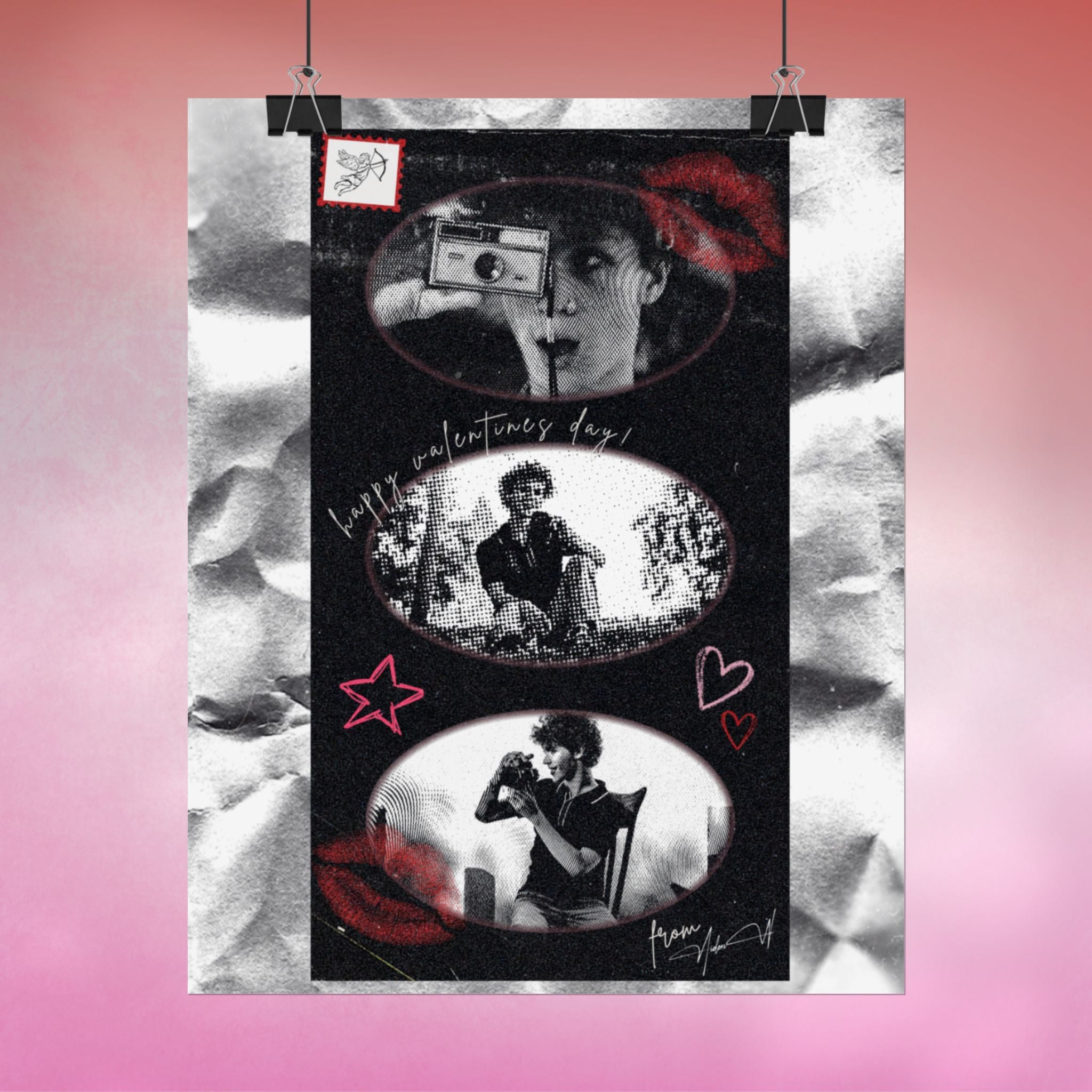 Aiden W Collector’s V-Day Poster - Valentine’s Drop