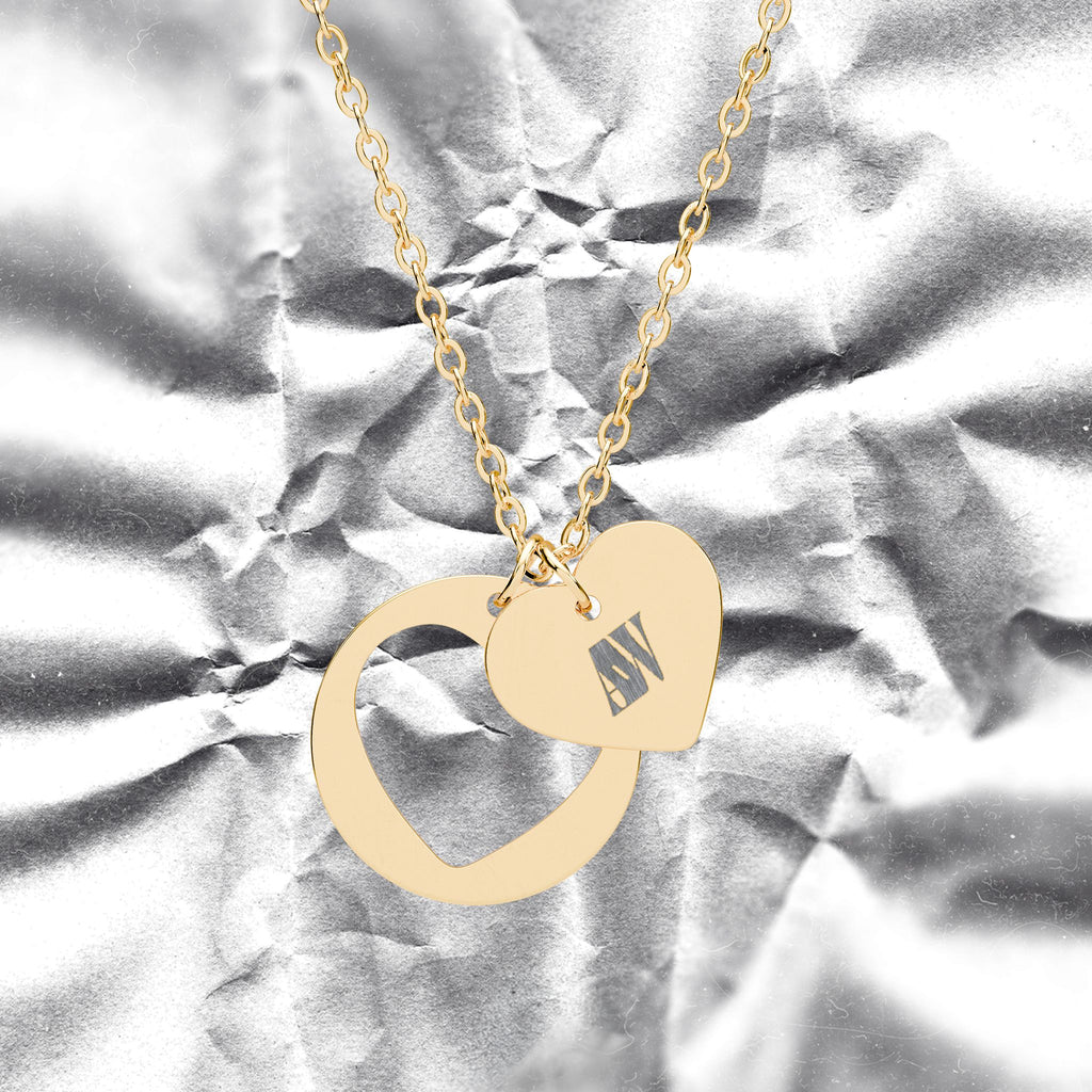 AW Heart Necklace
