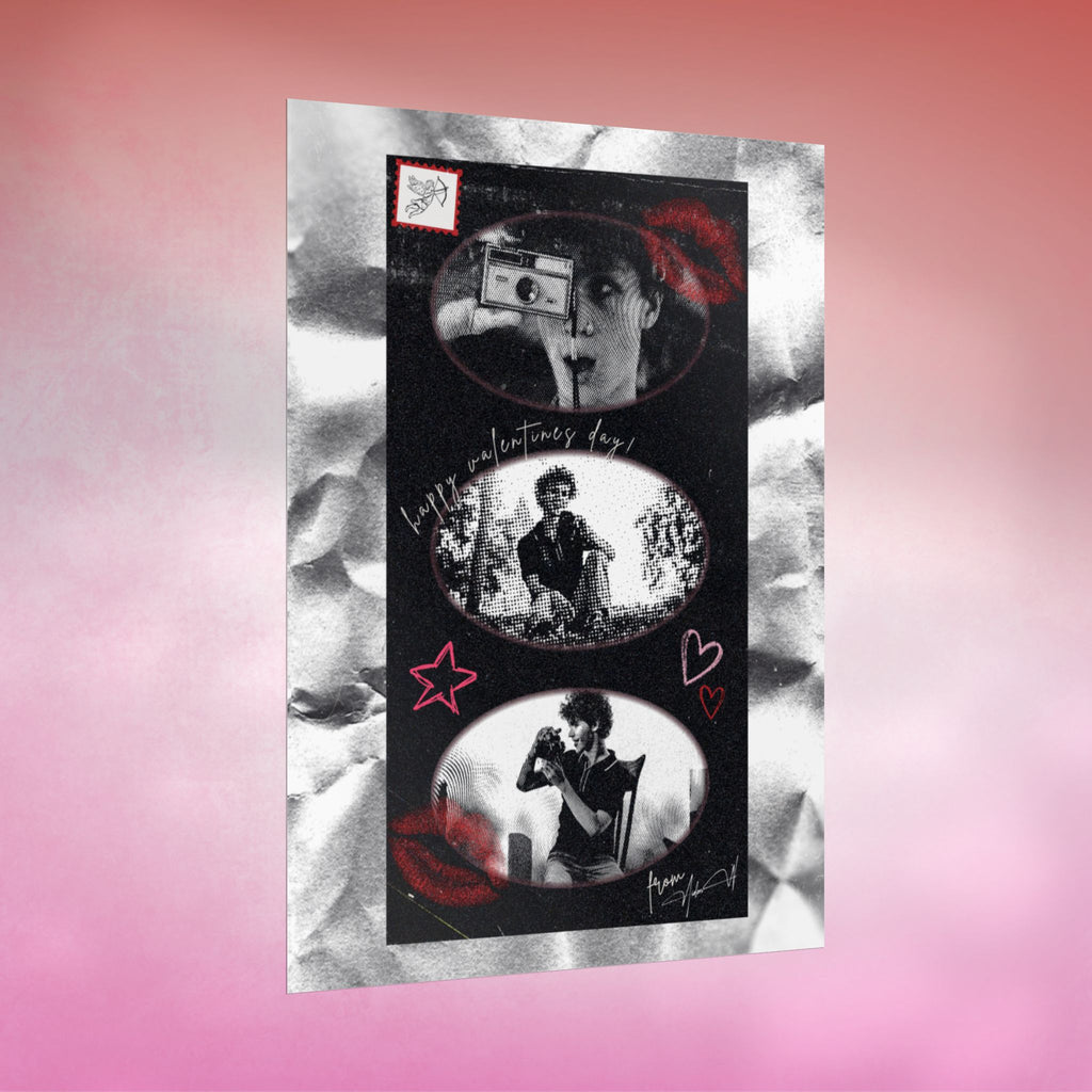 Aiden W Collector’s V-Day Poster - Valentine’s Drop