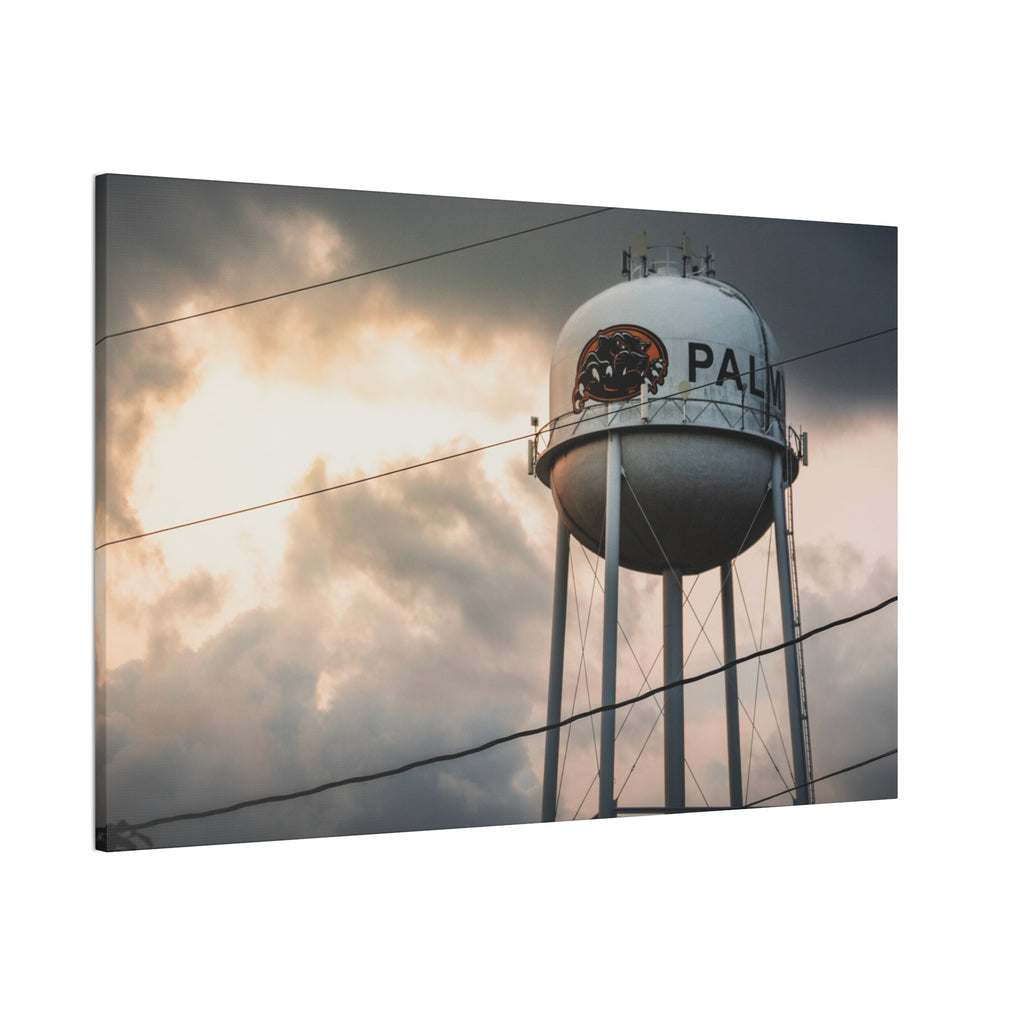 Palmyra Water Tower Canvas Print
