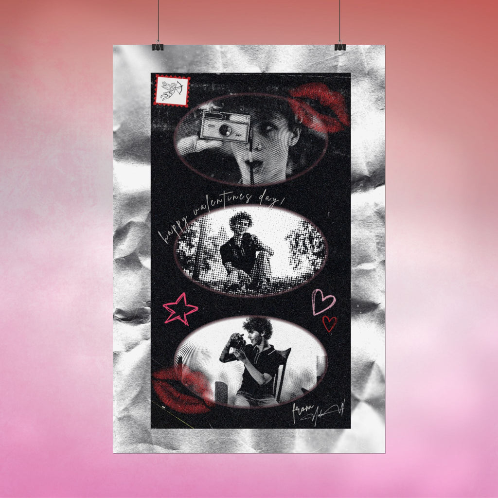 Aiden W Collector’s V-Day Poster - Valentine’s Drop