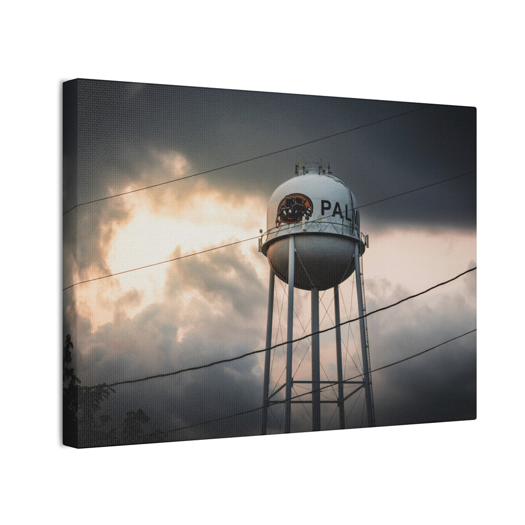 Palmyra Water Tower Canvas Print