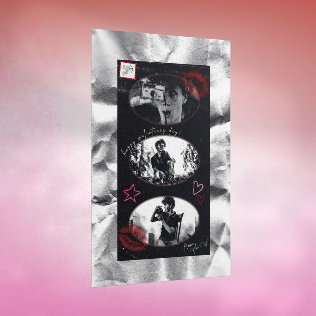 Aiden W Collector’s V-Day Poster - Valentine’s Drop