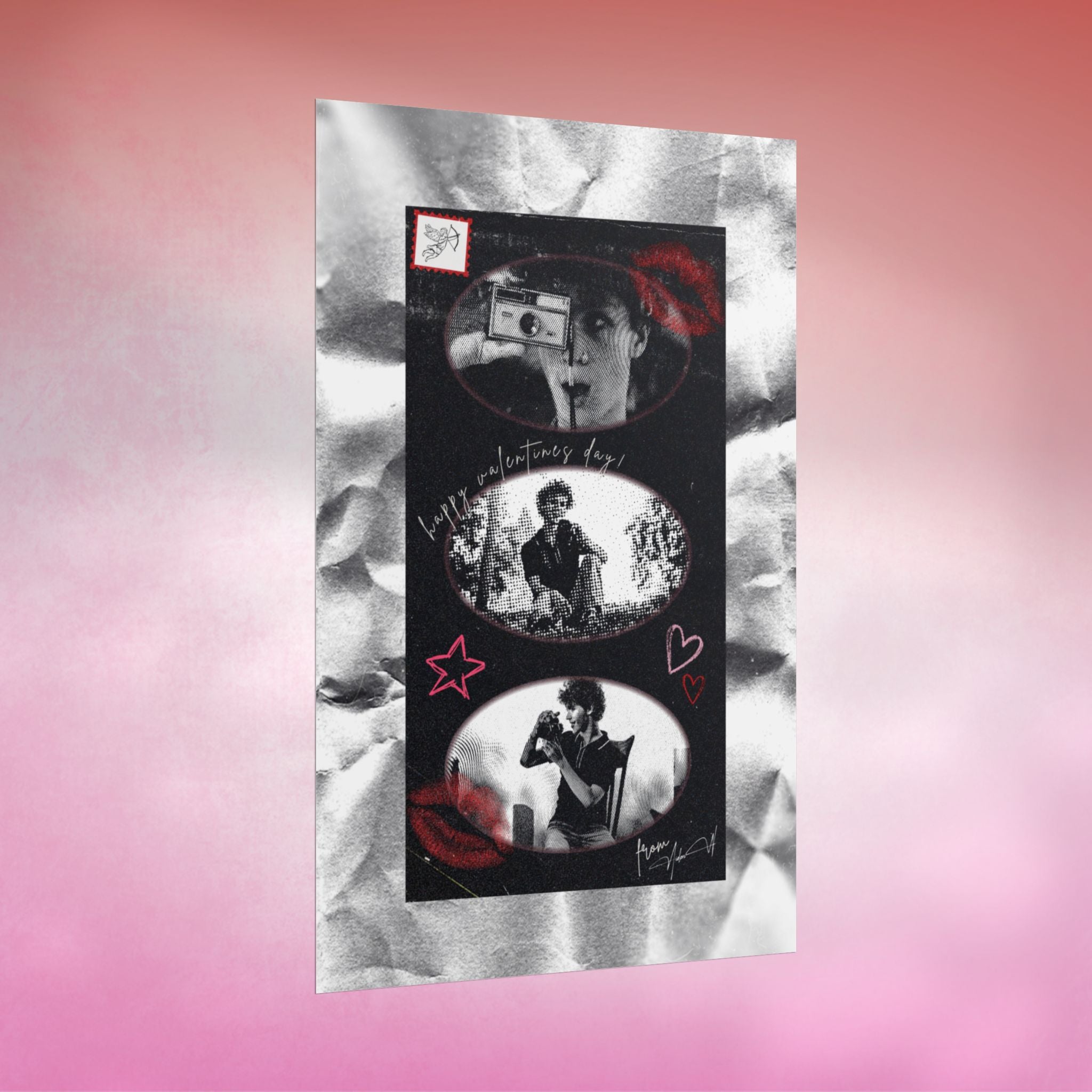 Aiden W Collector’s V-Day Poster - Valentine’s Drop